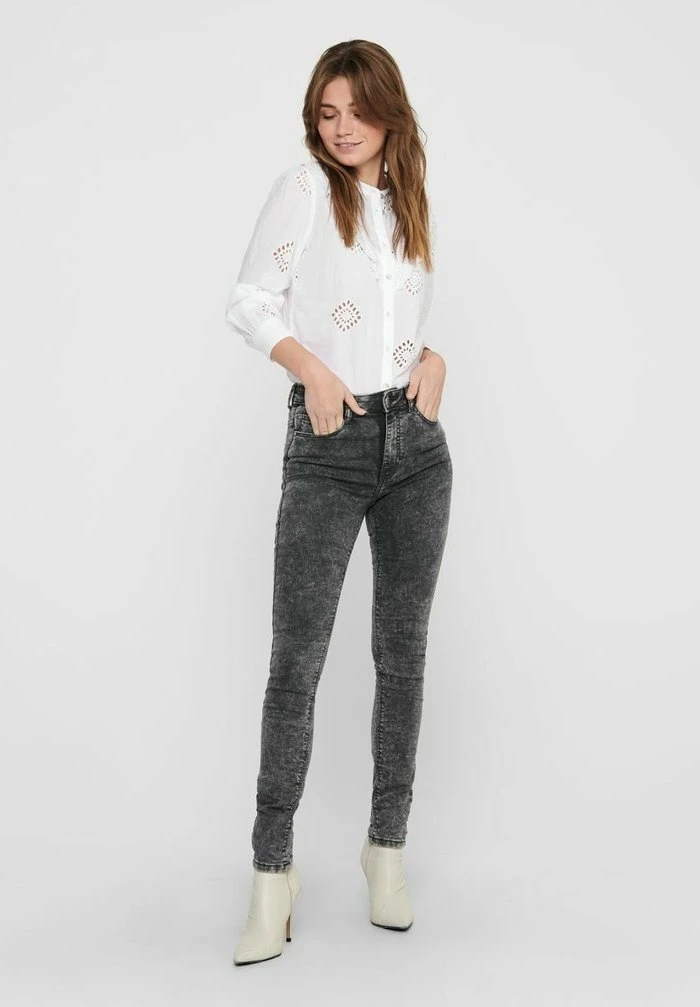 JDY Jeans Skinny - Grey Denim 4 JDY Jeans Skinny - Grey Denim – Image 2