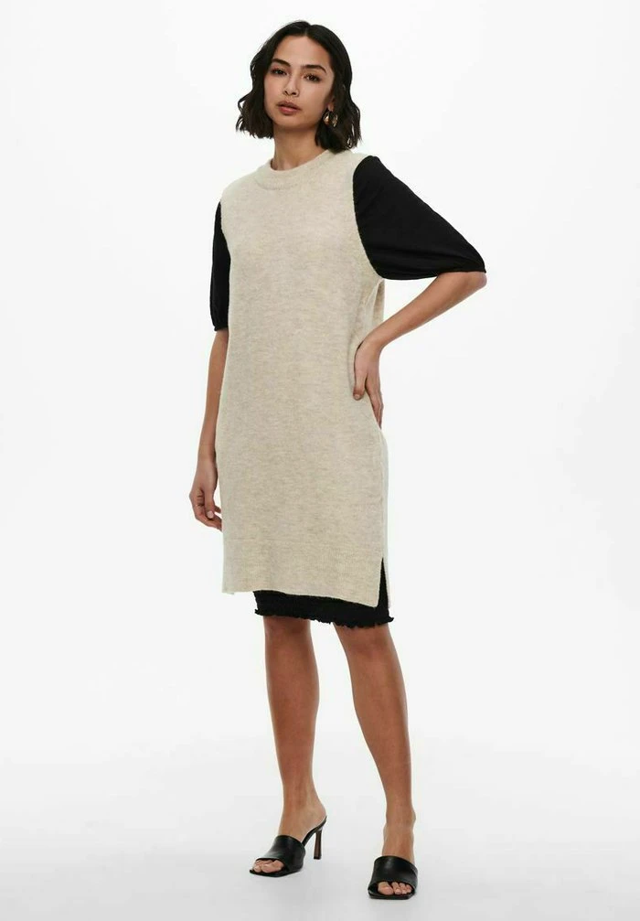 JDY Robe Pull - Oatmeal 4 JDY Robe Pull - Oatmeal – Image 2