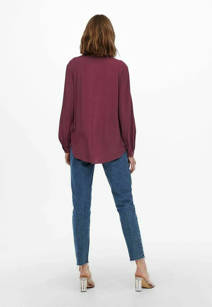 JDYAROS - Blouse - Windsor Wine 5 JDYAROS - Blouse - Windsor Wine – Image 3