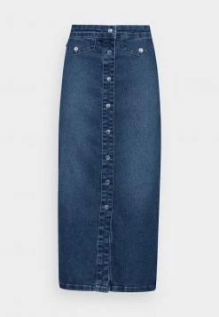 JDYNEWSANNA LIFE LONG SKIRT - Jupe En Jean - Dark Blue Denim 10 JDYNEWSANNA LIFE LONG SKIRT - Jupe En Jean - Dark Blue Denim -Promos JDY Boutique 566fef76df054a90ae013ee575f934f5