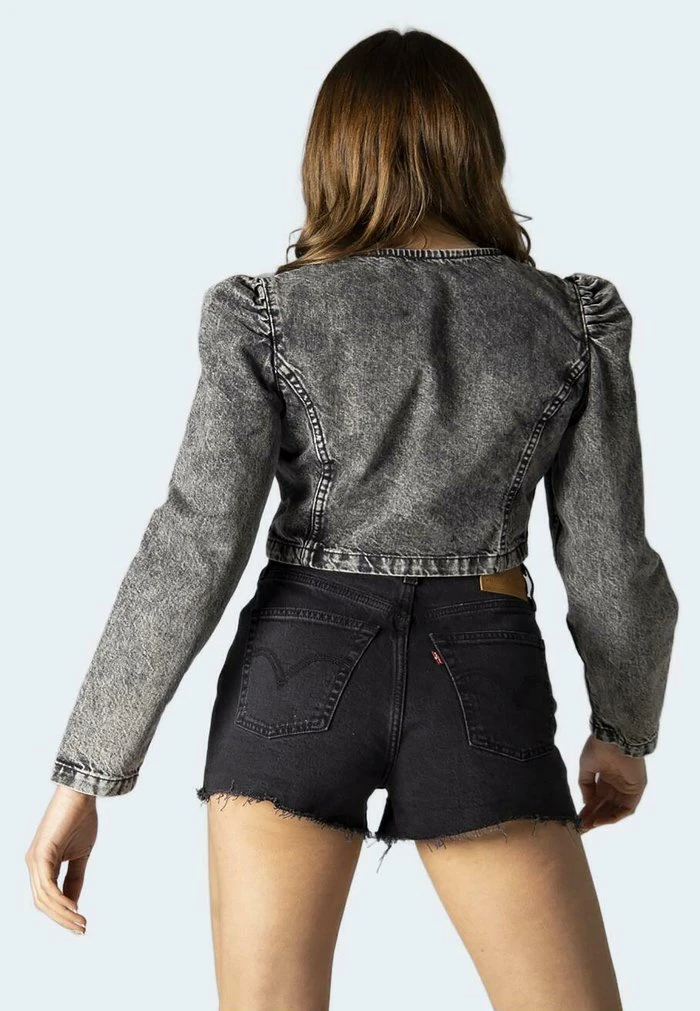 JDY PUFF SLEEVE - Veste En Jean - Dark Grey 4 JDY PUFF SLEEVE - Veste En Jean - Dark Grey – Image 2