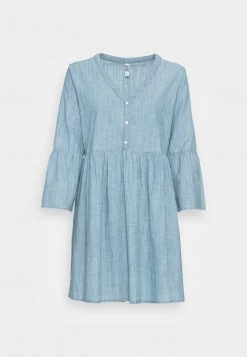 JDYDICTE CHAMBRAY DRESS - Robe De Jour - Blue Denim 10 JDYDICTE CHAMBRAY DRESS - Robe De Jour - Blue Denim -Promos JDY Boutique 57cc75e105e24f78be9119bc1063f9e1