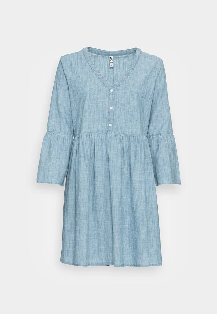 JDYDICTE CHAMBRAY DRESS - Robe De Jour - Blue Denim 6 JDYDICTE CHAMBRAY DRESS - Robe De Jour - Blue Denim – Image 4