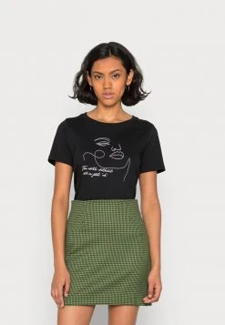 JDYFLORA - T-shirt Imprimé - Black