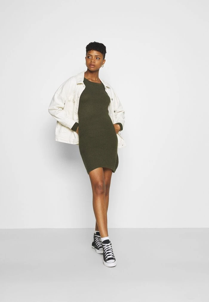 JDYALICE DRESS - Robe Pull - Deep Depths 4 JDYALICE DRESS - Robe Pull - Deep Depths – Image 2