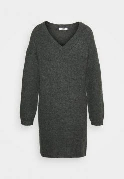 JDYPHILINA V NECK DRESS - Robe Pull - Dark Grey Melange 12 JDYPHILINA V NECK DRESS - Robe Pull - Dark Grey Melange -Promos JDY Boutique 58dc27b5977a4a2ca32e78228608ba27