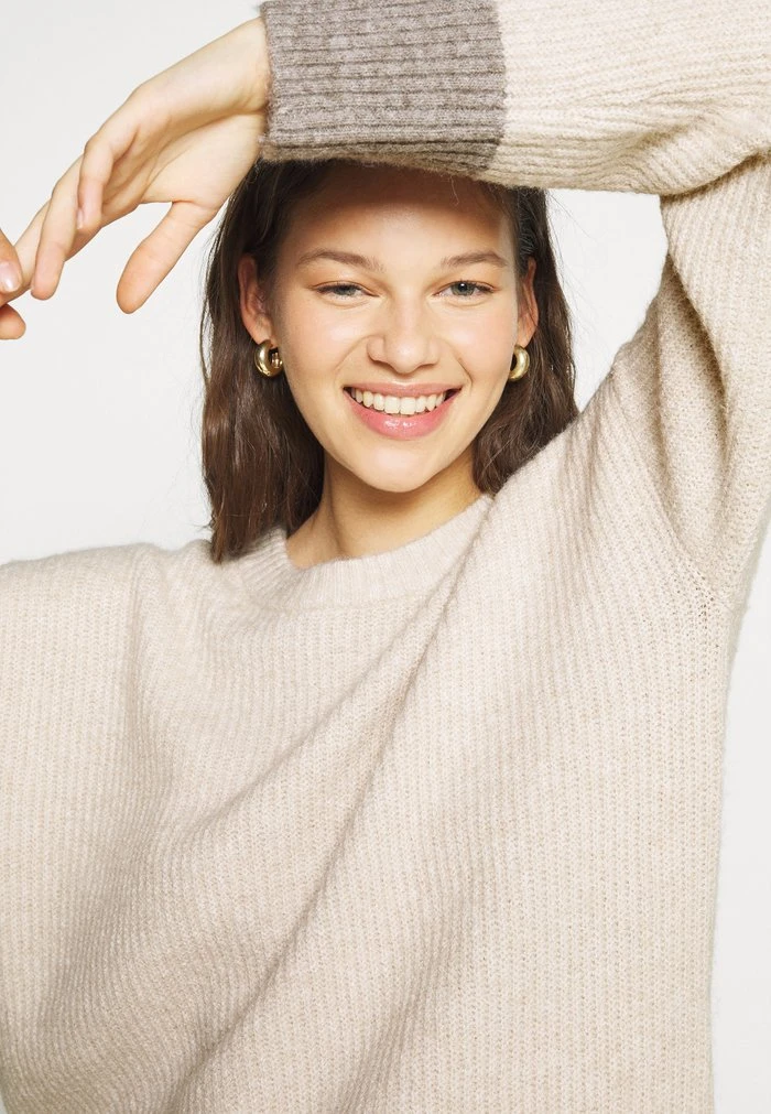 JDYHUDSON LIFE - Pullover - Pumice Stone 6 JDYHUDSON LIFE - Pullover - Pumice Stone – Image 4