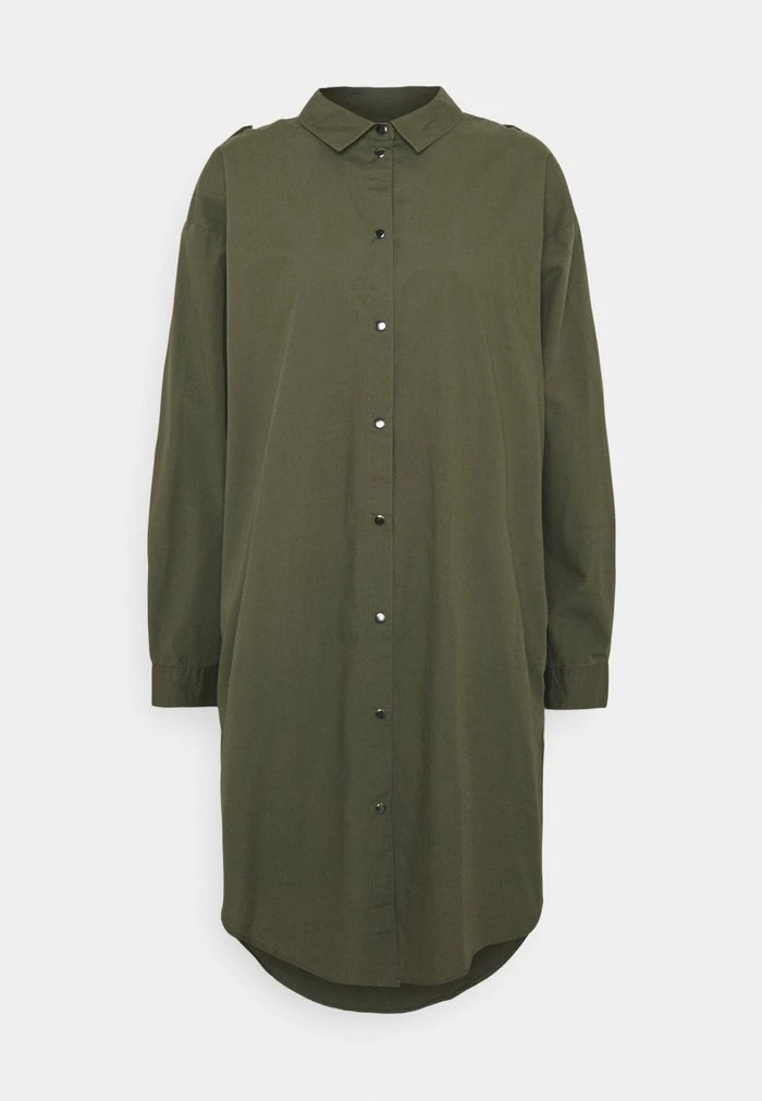 JDYPIPPA BOYFRIEND SHIRT DRESS - Robe Chemise - Kalamata 7 JDYPIPPA BOYFRIEND SHIRT DRESS - Robe Chemise - Kalamata – Image 5