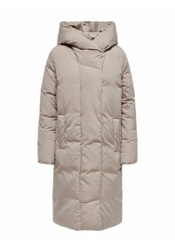 JDY WATTIERTE KAPUZEN - Veste D'hiver - Bark