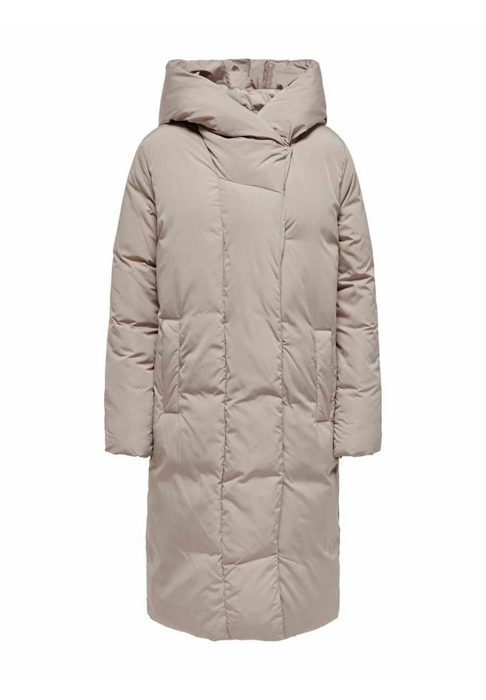 JDY WATTIERTE KAPUZEN - Veste D'hiver - Bark 3 JDY WATTIERTE KAPUZEN - Veste D'hiver - Bark