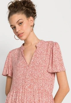 JDYSTARR LIFE V NECK DRESS - Robe De Jour - Etruscan Red/cloud Dancer 11 JDYSTARR LIFE V NECK DRESS - Robe De Jour - Etruscan Red/cloud Dancer -Promos JDY Boutique 5a50918934c043aab3d48cbf7dd3d817