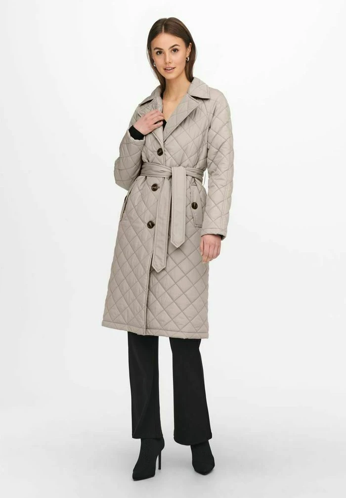 JDYTORA LONG QUILT - Veste D'hiver - Simply Taupe 4 JDYTORA LONG QUILT - Veste D'hiver - Simply Taupe – Image 2