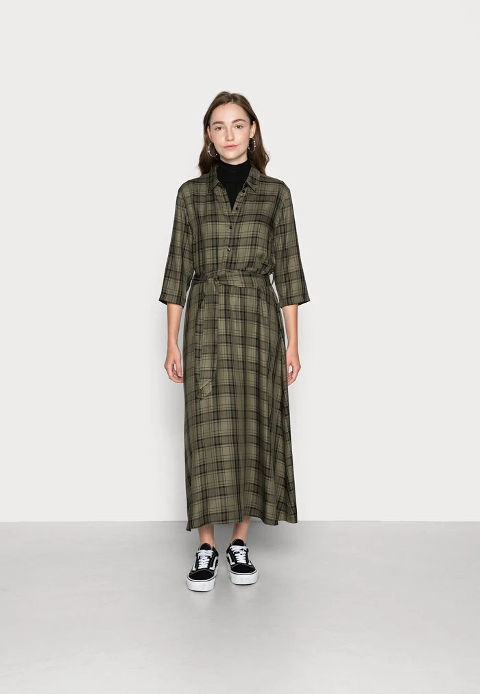 JDYSTAY MIDCALF DRESS - Robe Chemise - Kalamata 3 JDYSTAY MIDCALF DRESS - Robe Chemise - Kalamata