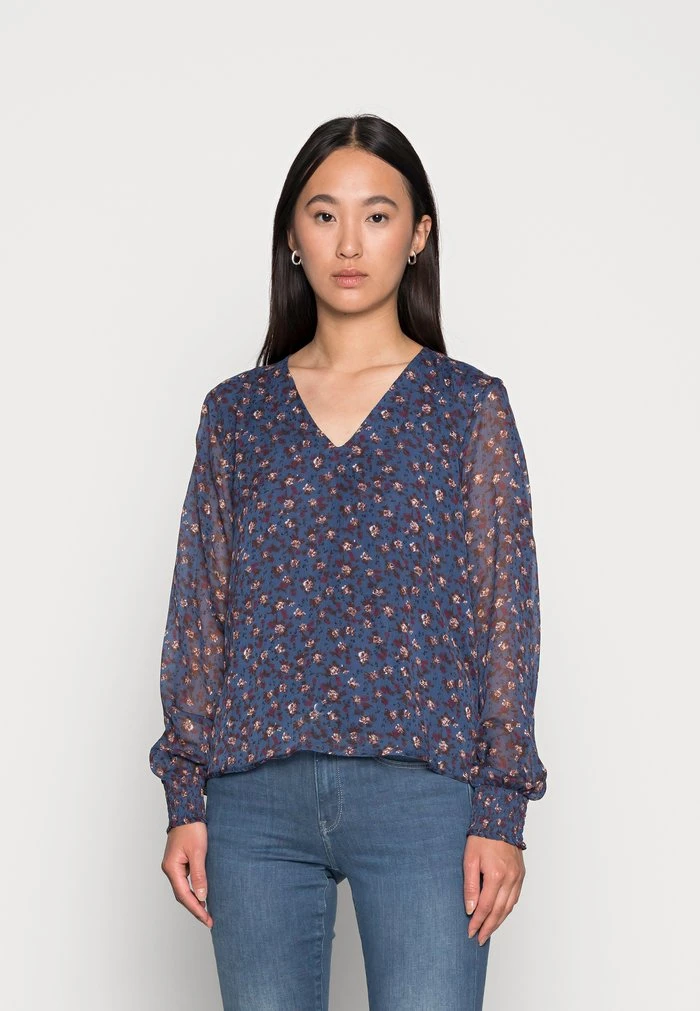 JDYOFELIA V NECK - Blouse - Mood Indigo 3 JDYOFELIA V NECK - Blouse - Mood Indigo