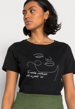 JDYFLORA - T-shirt Imprimé - Black 11 JDYFLORA - T-shirt Imprimé - Black -Promos JDY Boutique 5e5b46101e9048618f9195ca63256a09