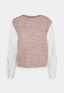 JDYDREA SHIRT SLEEVE VEST - Pullover - Woodrose