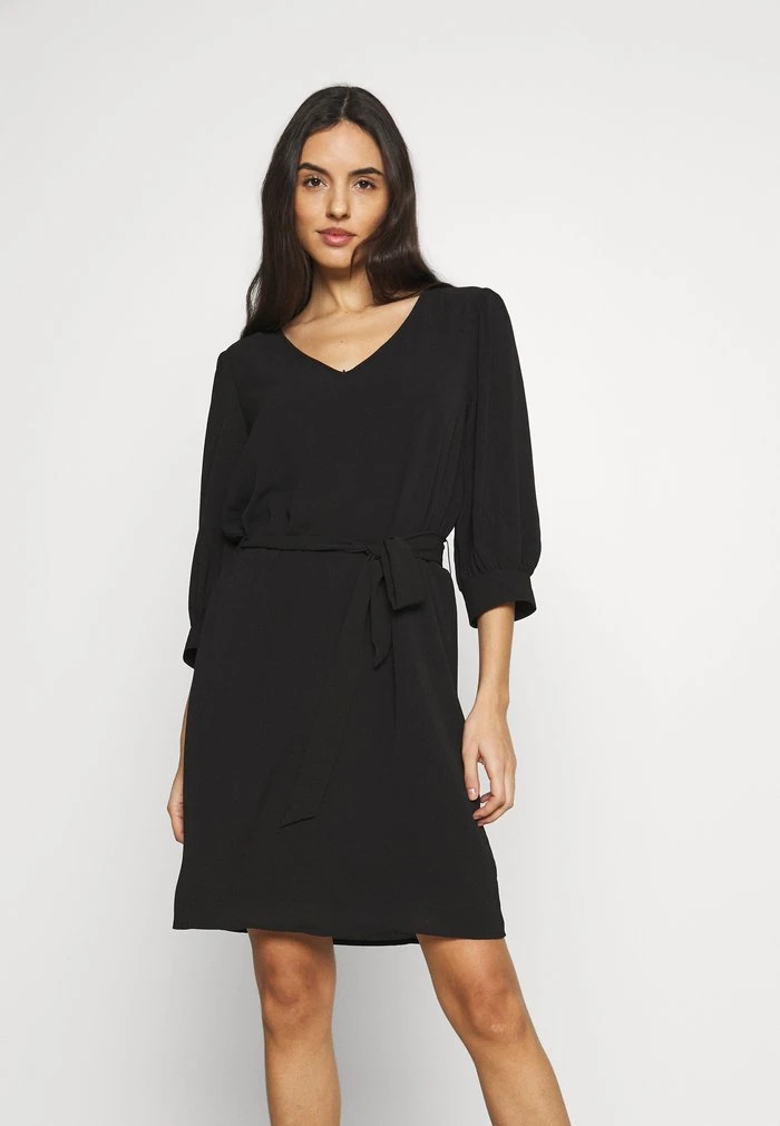 JDYAMANDA 3/4 DRESS - Robe De Jour - Black 3 JDYAMANDA 3/4 DRESS - Robe De Jour - Black