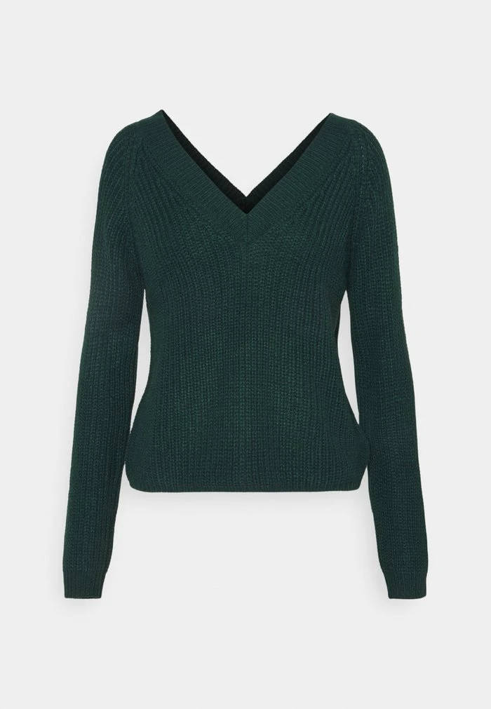 JDYLORI JUSTY V NECK - Pullover - Ponderosa Pine 6 JDYLORI JUSTY V NECK - Pullover - Ponderosa Pine – Image 4