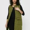 JDYAUGUSTA DIAMOND WAISTCOAT - Veste Sans Manches - Military Olive 1 JDYAUGUSTA DIAMOND WAISTCOAT - Veste Sans Manches - Military Olive -Promos JDY Boutique 5ff2e5739b6b43adb00f2e64f60c454e