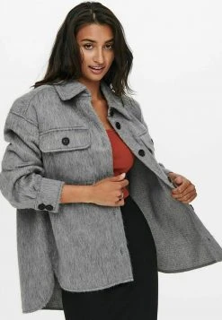 JDY DIXIE - Veste Légère - Light Grey Melange 12 JDY DIXIE - Veste Légère - Light Grey Melange -Promos JDY Boutique 5ff2f2ba1e714095938714f40fe1ad0e