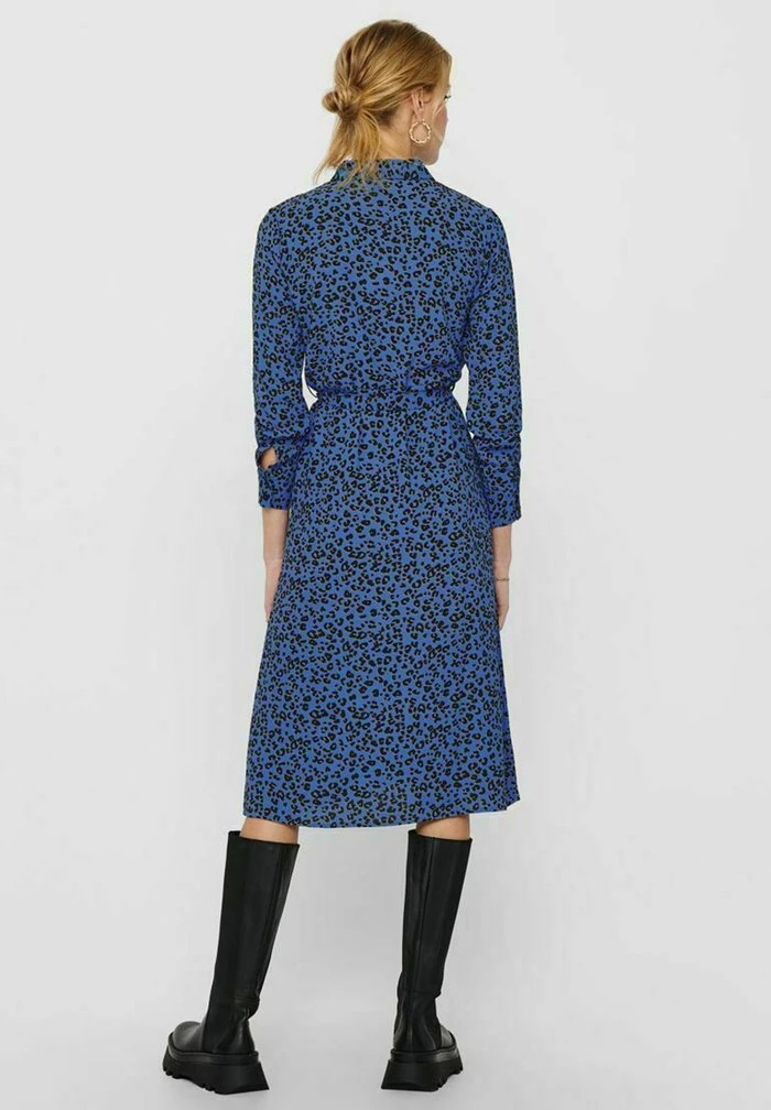 JDY Robe Chemise - Blue Iolite 5 JDY Robe Chemise - Blue Iolite – Image 3