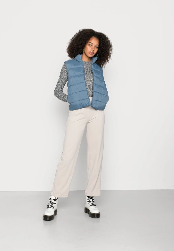 JDYMELISA - T-shirt à Manches Longues - Dark Grey Melange 4 JDYMELISA - T-shirt à Manches Longues - Dark Grey Melange – Image 2