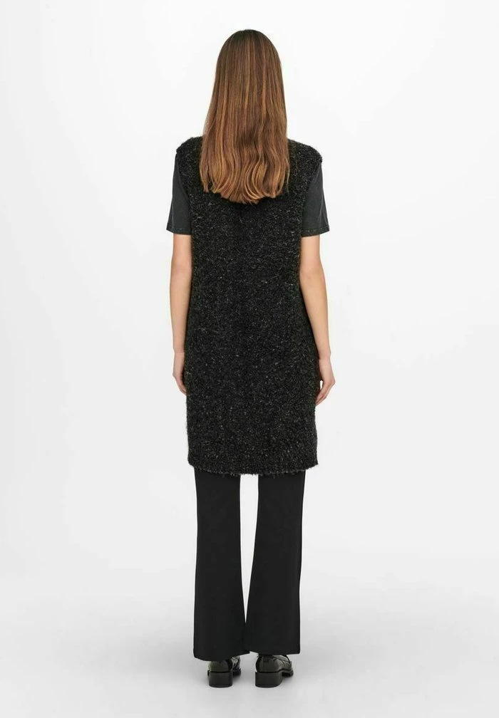 JDY Veste Sans Manches - Dark Grey Melange 5 JDY Veste Sans Manches - Dark Grey Melange – Image 3