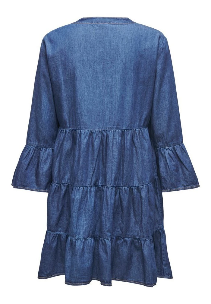 JDY Robe En Jean - Medium Blue Denim 8 JDY Robe En Jean - Medium Blue Denim – Image 6