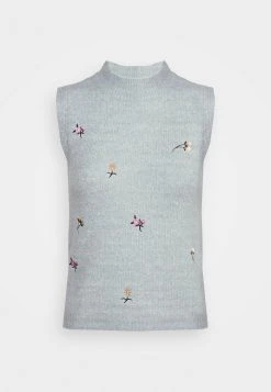 JDYNAT HIGH NECK VEST - Pullover - Tourmaline Melange 12 JDYNAT HIGH NECK VEST - Pullover - Tourmaline Melange -Promos JDY Boutique 631c637e4b114b7eaebe3b38c5b125f9