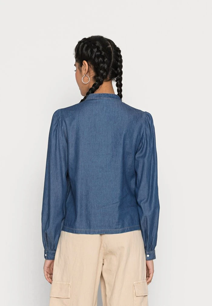 JDYNELSON LIFE - Chemisier - Medium Blue Denim 5 JDYNELSON LIFE - Chemisier - Medium Blue Denim – Image 3