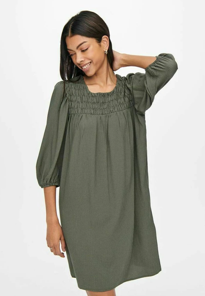 JDY 3/4 ÄRMEL - Robe De Jour - Basil 6 JDY 3/4 ÄRMEL - Robe De Jour - Basil – Image 4