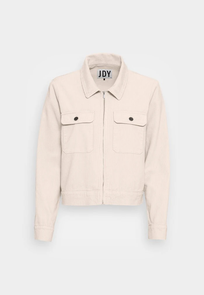 JDYSHIRAZ LIFE ZIP JACKET - Veste Légère - Moonbeam 6 JDYSHIRAZ LIFE ZIP JACKET - Veste Légère - Moonbeam – Image 4