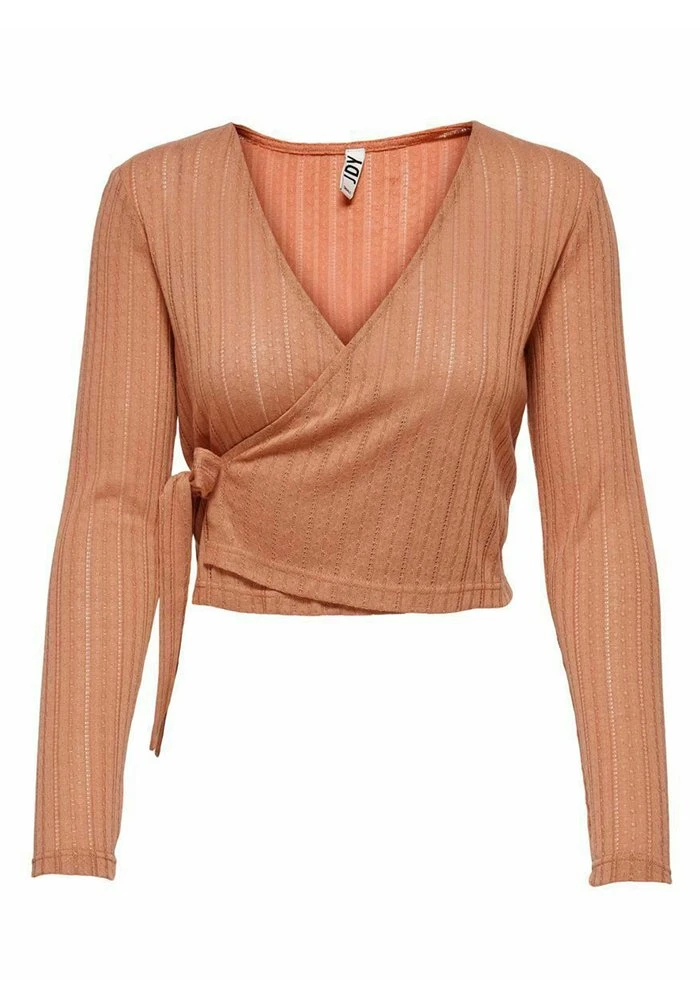 JDY WICKEL - T-shirt à Manches Longues - Orange 8 JDY WICKEL - T-shirt à Manches Longues - Orange – Image 6