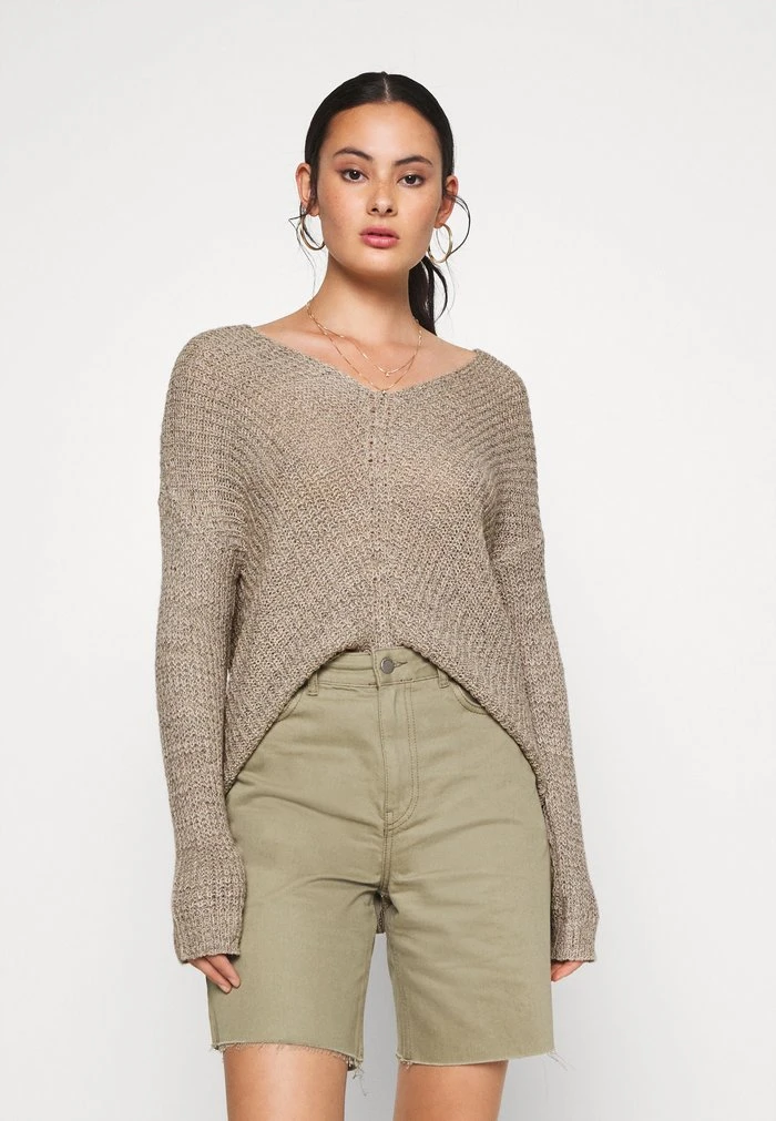 JDY MEGAN - Pullover - Beige 3 JDY MEGAN - Pullover - Beige