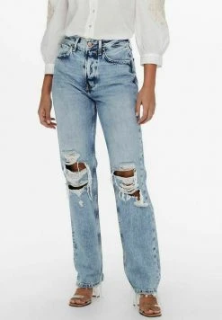 JDY LIFE HW - Jean Boyfriend - Light Blue Denim