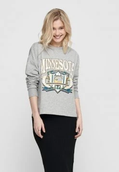 JDY Sweatshirt - Light Grey Melange