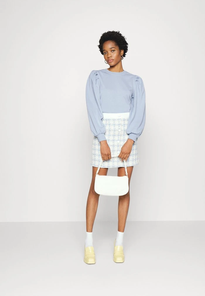 JDYMATHILDE - Sweatshirt - Blue Fog 4 JDYMATHILDE - Sweatshirt - Blue Fog – Image 2