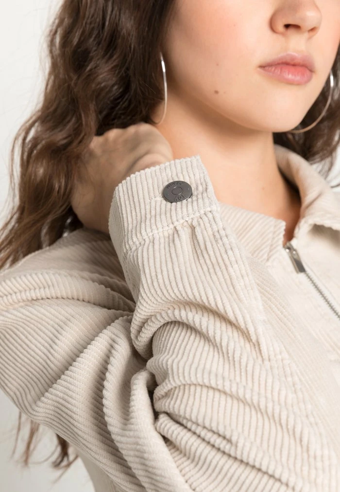 JDYSHIRAZ LIFE ZIP JACKET - Veste Légère - Moonbeam 7 JDYSHIRAZ LIFE ZIP JACKET - Veste Légère - Moonbeam – Image 5