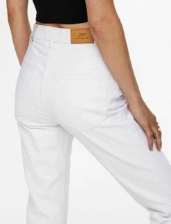 JDY Jean Droit - White -Promos JDY Boutique 68e40e9eae1341a8861baea10e20dbe0