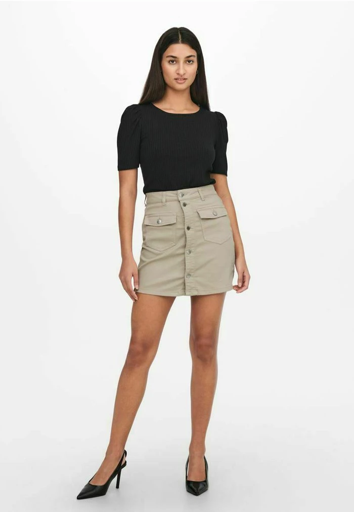 JDY DETAILREICHER BETONTER - Jupe En Jean - Chateau Gray 4 JDY DETAILREICHER BETONTER - Jupe En Jean - Chateau Gray – Image 2