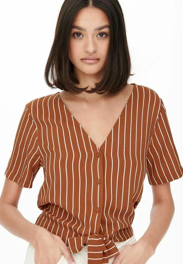 JDY Blouse - Brown 7 JDY Blouse - Brown – Image 5