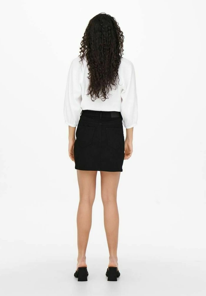 JDY JEANSROCK HIGH WAIST - Jupe En Jean - Black Denim 5 JDY JEANSROCK HIGH WAIST - Jupe En Jean - Black Denim – Image 3