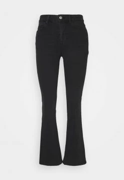 JDYNEWFLORA LIFE HIGH - Jean Flare - Dark Grey Denim