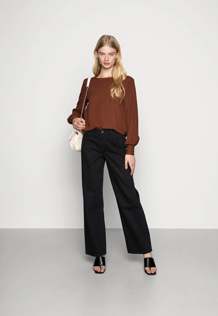 JDYLORA - Blouse - Ginger Bread/black 4 JDYLORA - Blouse - Ginger Bread/black – Image 2