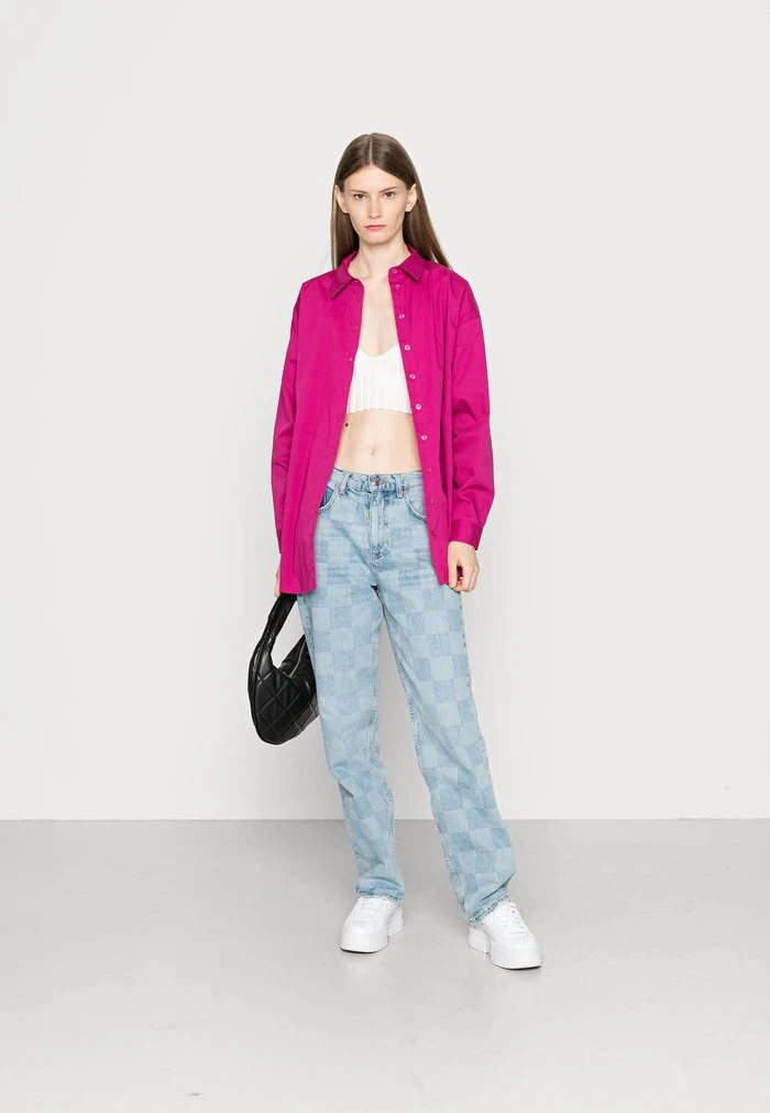 JDY MOLLY SOLID OVERSIZE SHIRT - Chemisier - Festival Fuchsia 4 JDY MOLLY SOLID OVERSIZE SHIRT - Chemisier - Festival Fuchsia – Image 2