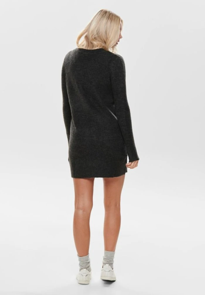 JDY Robe Pull - Dark Grey Melange 5 JDY Robe Pull - Dark Grey Melange – Image 3