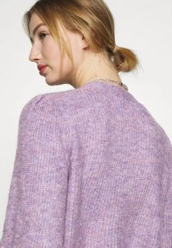 JDY DREA - Gilet - Lavender Gray Melange -Promos JDY Boutique 6ea2f4901ccf4ecfa7aa923558628029