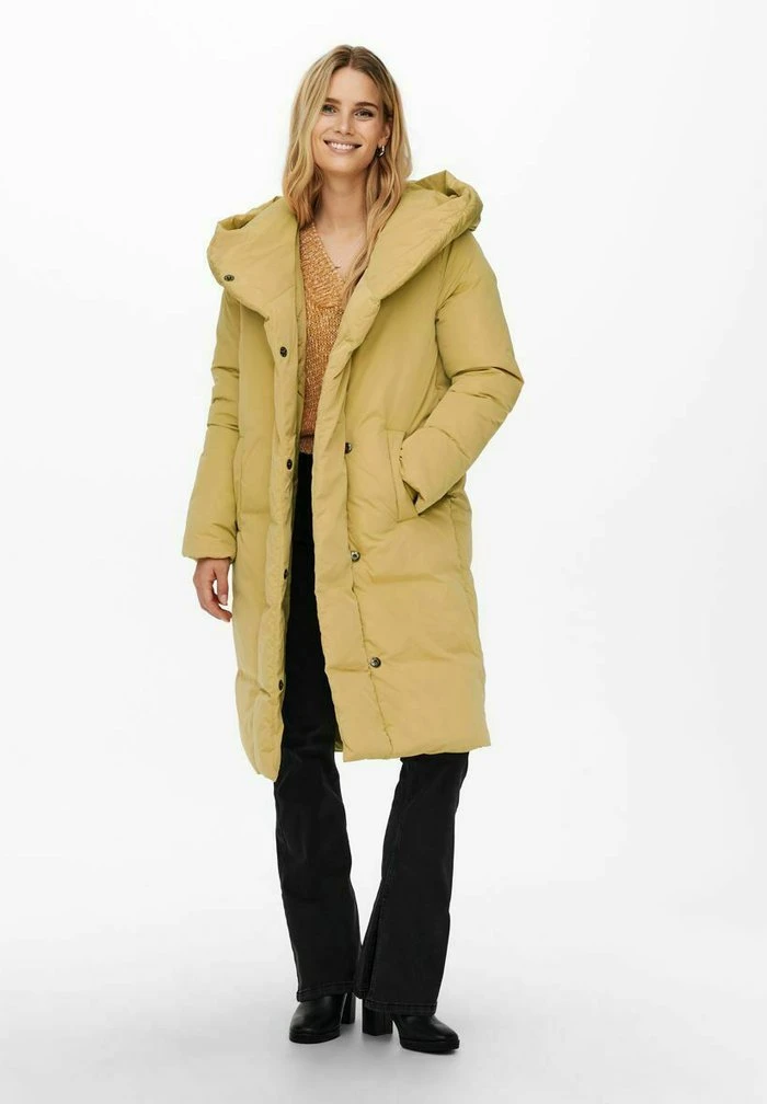 JDY WATTIERTE KAPUZEN - Veste D'hiver - Curry 4 JDY WATTIERTE KAPUZEN - Veste D'hiver - Curry – Image 2