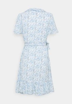 JDYMILO FLOWER WRAP DRESS - Robe De Jour - Allure/misty Blue -Promos JDY Boutique 7121c0eb45b64d859d70b658c99dc154