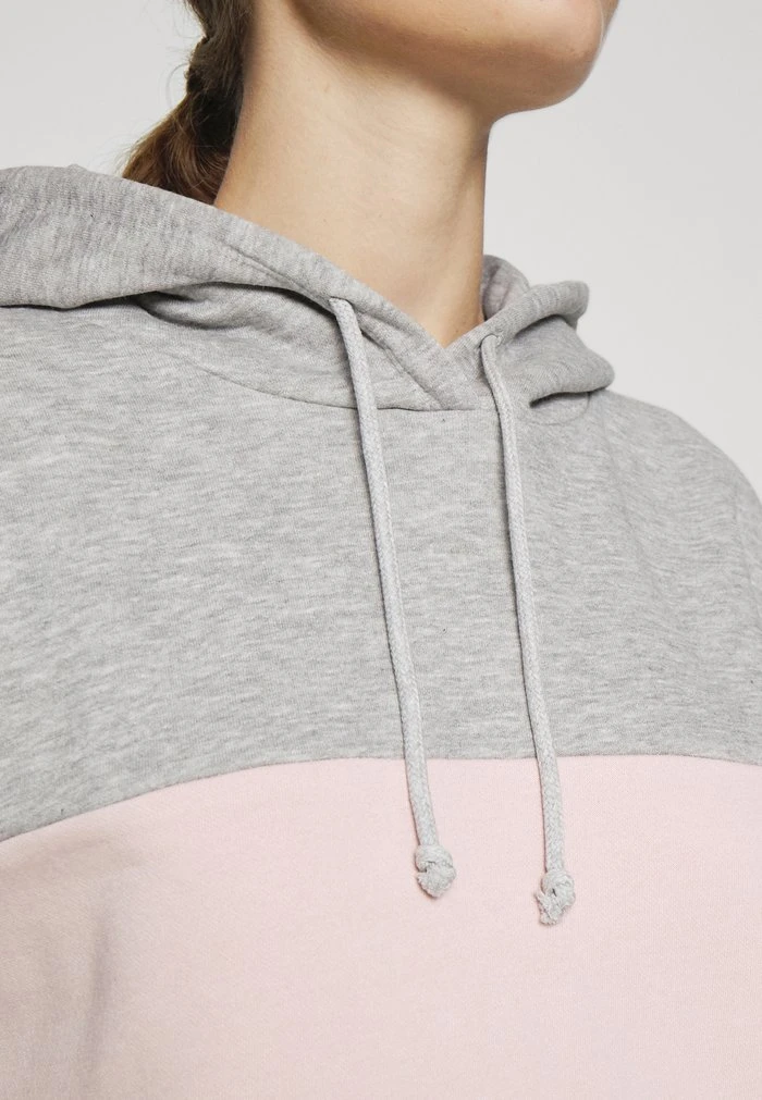 JDYLINE LIFE BLOCK HOOD - Sweatshirt - Light Grey Melange 8 JDYLINE LIFE BLOCK HOOD - Sweatshirt - Light Grey Melange – Image 6